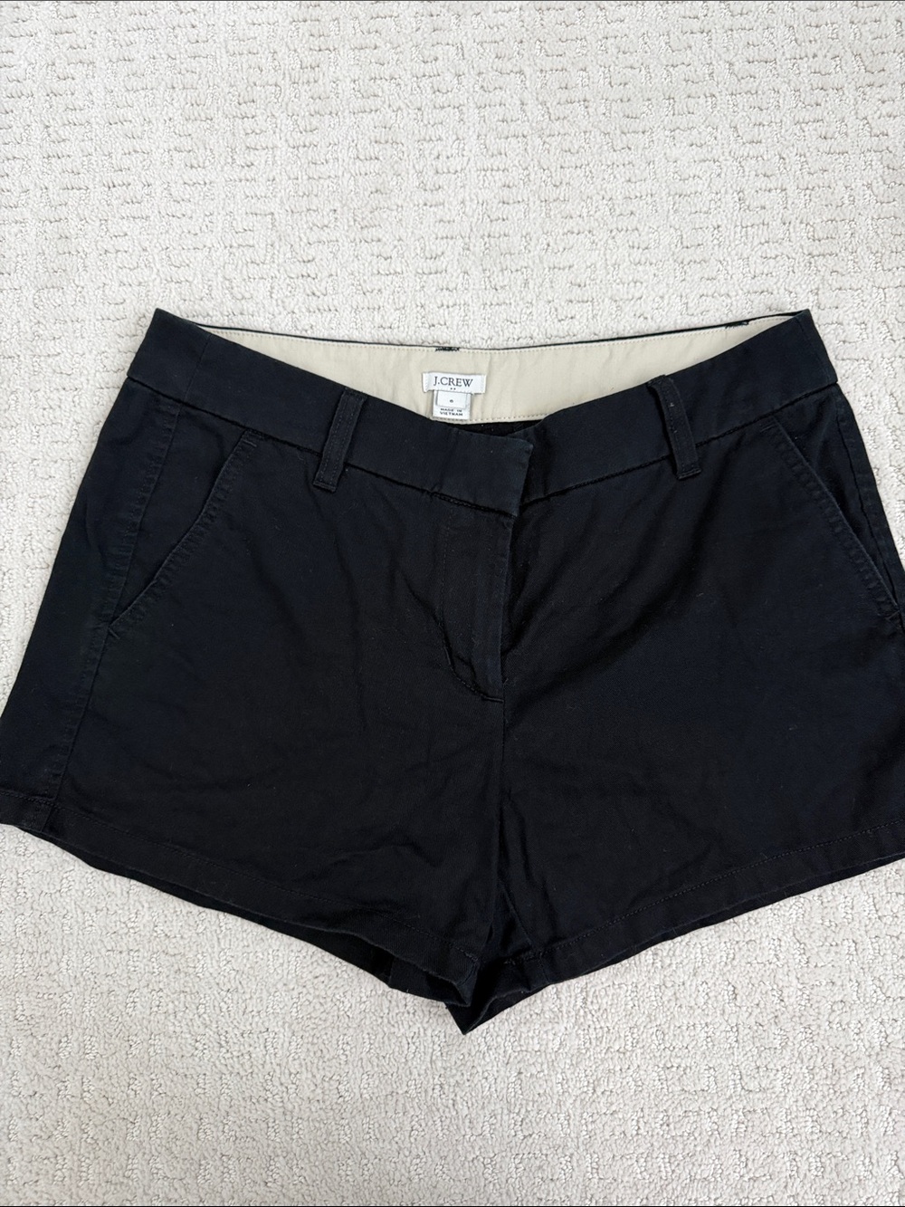 J. Crew Black Women's Chino Shorts